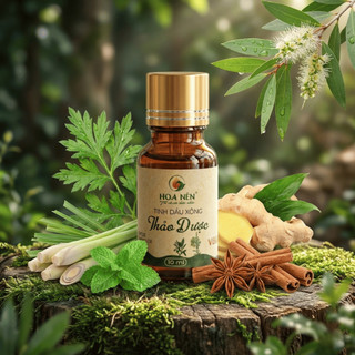 Tinh dầu Xông Thảo Dược 30ml,10ml- Hoa Nén  - Xông gi.ải c.ảm, tốt cho sức khỏe, thanh lọc không khí