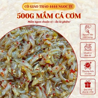 500g Mắm Cá Cơm Trộn Sẵn Gia Vị Nguyên Con Chính Hiệu Đậm Vị Thơm Ngon Đặc Biệt | Cô Giáo Thảo 4444 Ngọc Tú