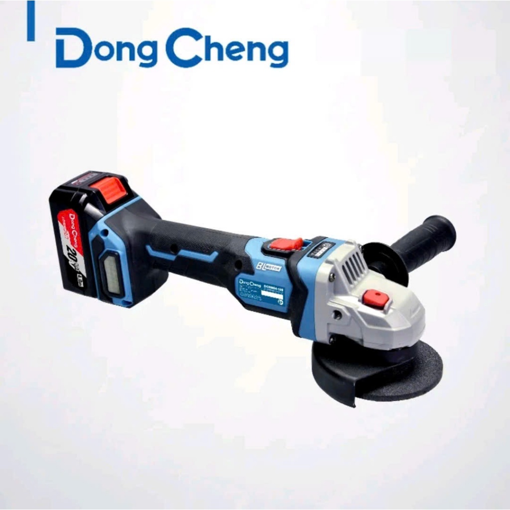 [RẺ VÔ ĐỊCH] Máy Mài Góc Pin DCSM04-100 Động Cơ Không Chổi Than 3 Tốc Độ 100mm 9000 Vòng/Phút