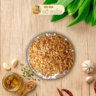 Tỏi Phi CÔ THẮM Nguyên Chất Nhà Làm Thơm Ngon, Giòn Rụm Ăn Siêu Cuốn (Hũ 200g)