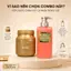 Combo Kem Ủ Tóc Collagen DTH Hyamin Mềm Mượt 1000ml Sữa Tắm Dưỡng Ẩm Bibee Royal 500ml