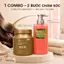 Combo Kem Ủ Tóc Collagen DTH Hyamin Mềm Mượt 1000ml Sữa Tắm Dưỡng Ẩm Bibee Royal 500ml