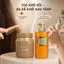 Combo Kem Ủ Tóc Collagen DTH Hyamin Mềm Mượt 1000ml Sữa Tắm Dưỡng Ẩm Bibee Royal 500ml