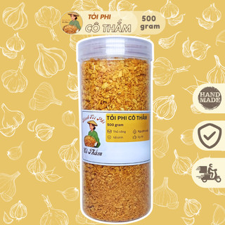 Tỏi Phi CÔ THẮM 500g - Tỏi Phi Nhà Làm Thơm Ngon, Nguyên Chất 100%, Kích Thích Vị Giác