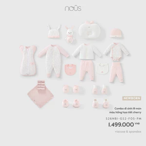 Set quà sơ sinh cho bé đóng hộp nhiều màu sắc đáng yêu