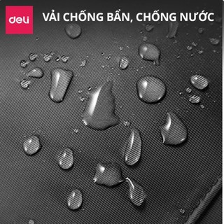 [VHL x Deli] Balo Học Sinh Deli Đựng Laptop 17inch Cao Cấp Chống Nước Thoáng Khí Thiết Kế Đơn Giản Thời Trang Đi Học