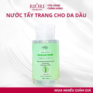 Tẩy trắng Riori Pure Active micellar water