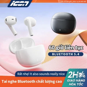 ICON Tai nghe stereo không dây TWS Bluetooth 5.4，Có Chống Nước IPX5 Hoạt động trên tất cả các điện thoại di động