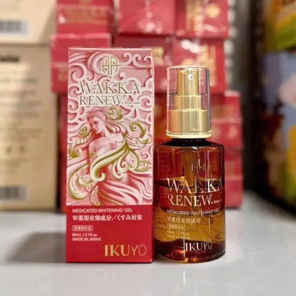 A06_Serum hỗ trợ giảm thâm Wakka Renew 80ml của Nhật Bản
