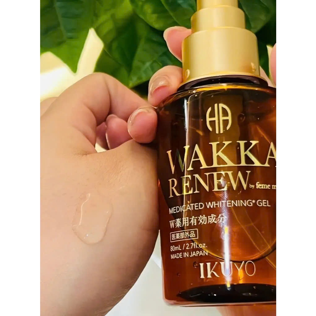 A06_Serum hỗ trợ giảm thâm Wakka Renew 80ml của Nhật Bản