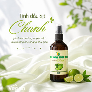 Combo tinh dầu Chanh - Hoa Nén - Khử mùi xe, không gian nhỏ, thư giãn - 100ml