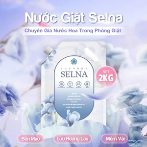 C92_[kèm quà]Túi Nước Giặt Xả Selna Túi 2KG