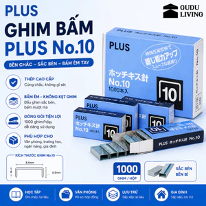 Kim Bấm Số 10 Plus Chính Hãng Dùng Cho Văn Phòng, Học Tập | Gudu Living