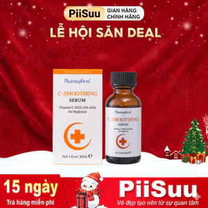 Tinh chất làm sáng và trẻ hóa da, chống lão hóa PHARMAFORM C-Smoothing Serum 30ml