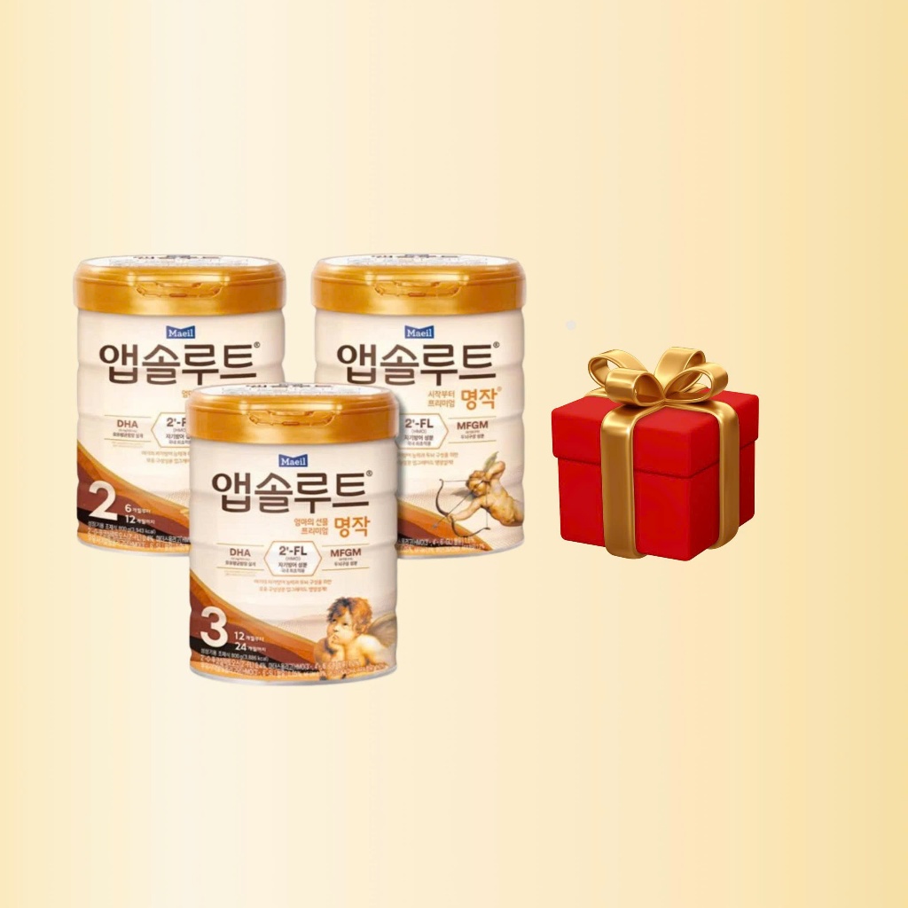 A137_[ KÈM QUÀ] HỘP SỐ 3 Sữa Bột Thiên Thần Maeil Hàn Quốc - Lon (800g)