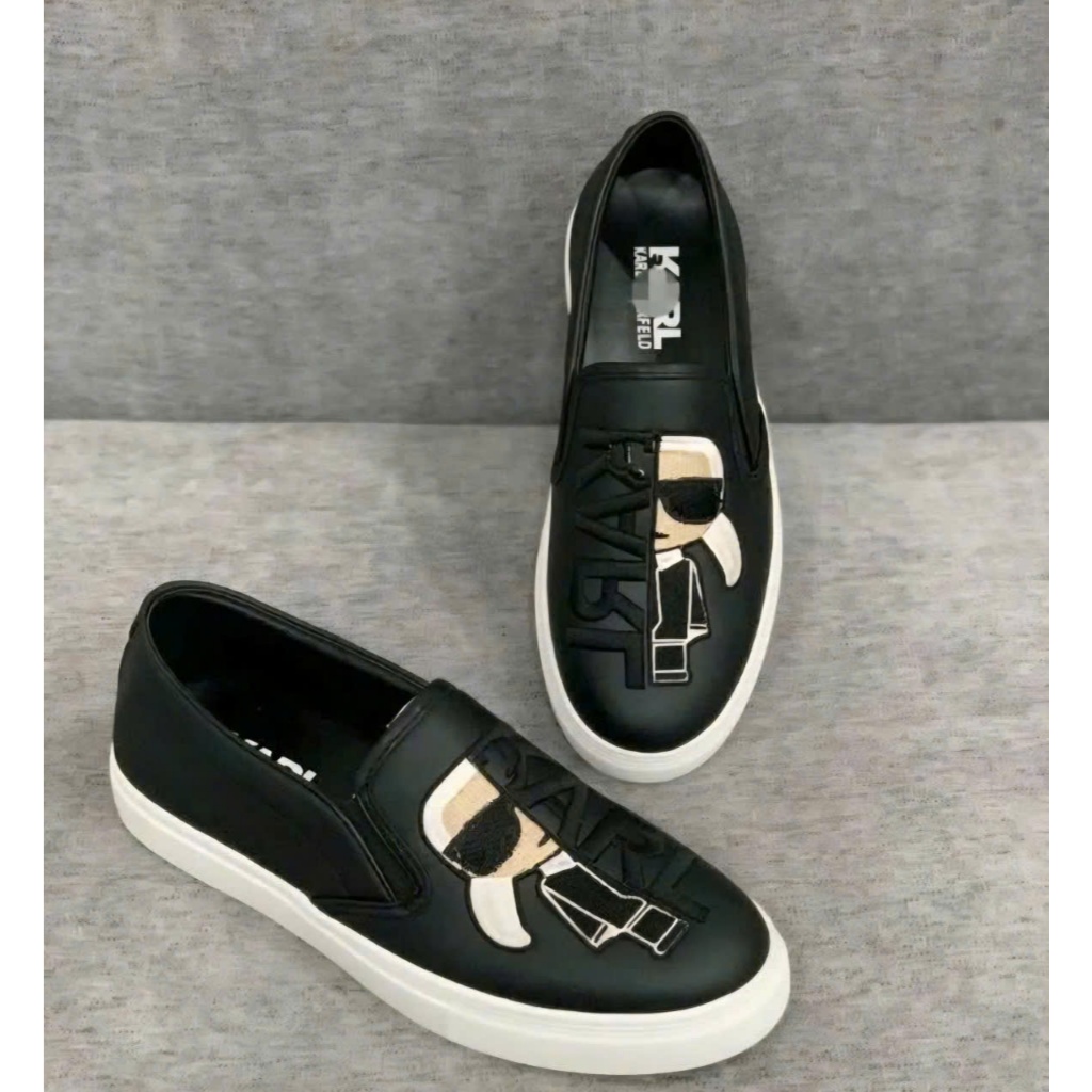 [Đủ Size 36-43]Giày Lười Slip-On Da PU Bền Đẹp Mẫu Trending.Mũi Tròn Thời Trang Trẻ Trung Năng Động
