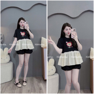 ÁO BẦU CỘC TAY COTTONG SƯ TỬ PHA HOA-4 màu