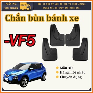 Bộ Chắn Bùn 3D VinFast VF5 Chống Bẩn - Tặng Kèm Đầy Đủ Phụ Kiện Lắp Đặt