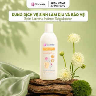 Dung Dịch Vệ Sinh Phụ Nữ Hexacare Réqulateur pH 3.6 | Ngọt Ngào, Dịu Nhẹ, Điều Tiết và Cân Bằng Hệ Vi Sinh 200ML