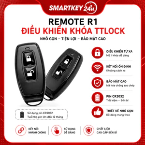 Remote R1 Thiết bị điều khiển từ xa thông minh cho khoá vân tay dùng app TTlock