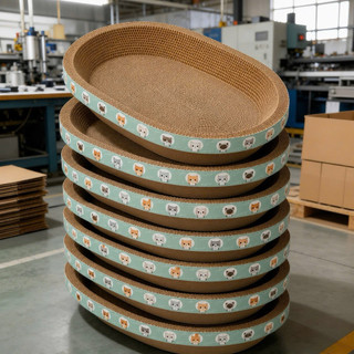 Bàn cào móng, ổ cào móng cho mèo dạng oval