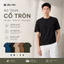 Áo thun nam cổ tròn Coolmax Hậu Tâm, cotton 4 chiều, form rộng mềm mịn, thoáng mát