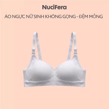 Áo ngực nữ sinh không gọng NuciFera_AL26 đệm mỏng mặc mát, bralette nữ sinh trung học