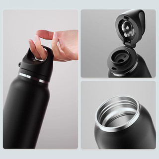 [Inox 316] Bình Nước Giữ Nhiệt Photres 600ml Giữ Nóng Lạnh 24H Nắp Bật Một Chạm Dễ Mang Theo