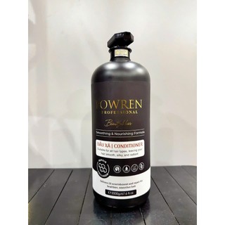 BỘ GỘI XÃ POWREN COLAGEN KERATIN PHỤC HỒI TÓC CHUYÊN SÂU 2000ML CHO SPA SALON TÓC