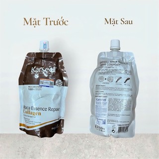Kem Hấp Ủ Xả Phục Hồi Tóc Collagen Karseell Maca 500ML Phục Hồi Tóc, Giúp Tóc Siêu Mềm Mượt