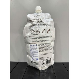 Kem Hấp Ủ Xả Phục Hồi Tóc Collagen Karseell Maca 500ML Phục Hồi Tóc, Giúp Tóc Siêu Mềm Mượt