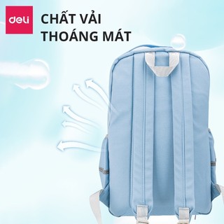 [VHL x Del] Balo Đi Học Hàn Quốc Cặp Học Sinh Ulzzang Thời Trang Nam Nữ Deli Chống Nước Đựng Được Laptop Đi Chơi Du Lịch