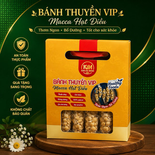 Bánh Thuyền Hạt Dinh Dưỡng - Bánh Mix Các Loại Hạt Lành Mạnh Hỗ Trợ Giảm Cân Ăn Kiêng