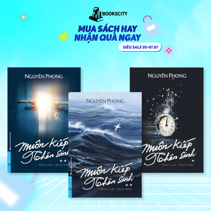 Combo 3 Quyển Sách - Muôn Kiếp Nhân Sinh (Tập 1,2,3) - Nguyên Phong