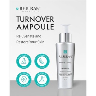 Tinh Chất Tái Tạo, Phục Hồi Và Cải Thiện Sức Khỏe Nền Da Chứa 0.5% c-PDRN Rejuran Turnover Ampoule