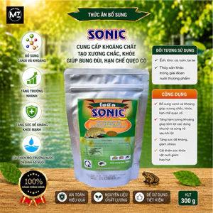 SONIC (Tiệp Phát) bổ sung Khoáng chất, tạo xương chắc khoẻ, hạn chế quẹo cổ, bung đùi (Gói 300g)