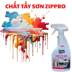 Chất tẩy sơn nhôm kính ZIPPRO.(chai 500ml)
