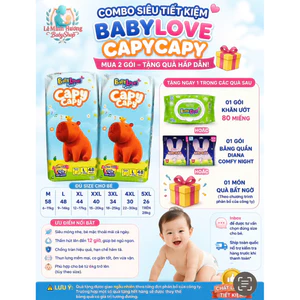 Tã Bỉm Quần CAPYCAPY ChínhHãng Đủ Size Cho Bé Từ MĐến5XL -LêMinhHươngShop