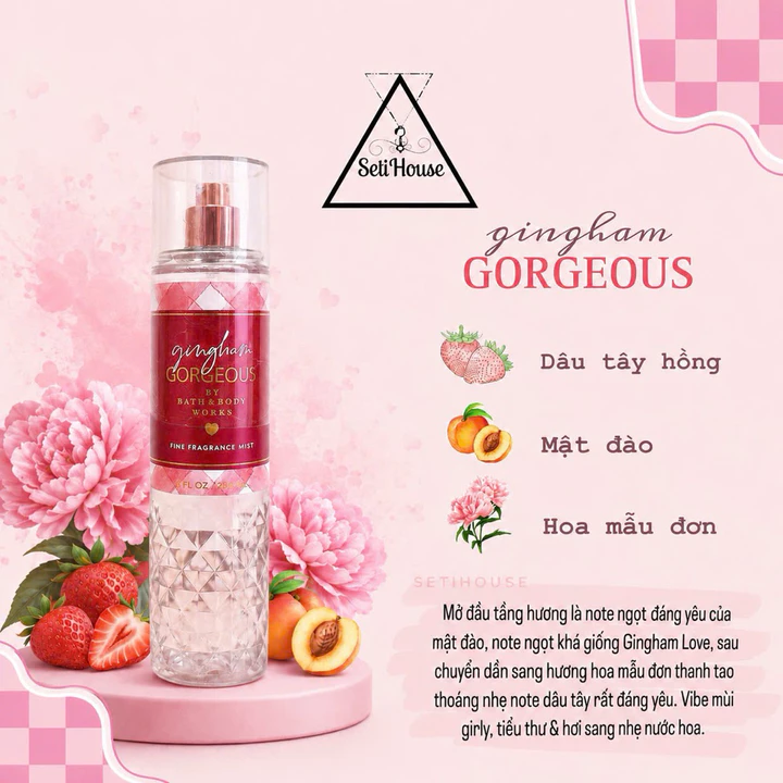 Body mist Bath And Body Works, xịt body mist nữ 236ML - Xịt thơm toàn thân đầy đủ mùi hot (AUTH) SWEETEST SONG