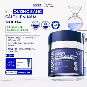 Kem Giảm Nám Mocha 6in1 Đa Tầng, Cải Thiện Sạm Nám Smart Brightening Cream 30gr