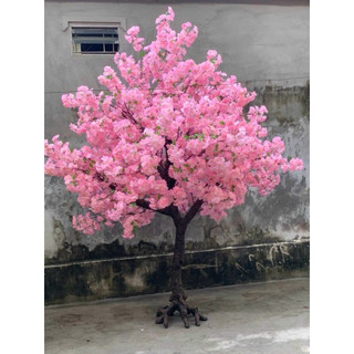 Combo 10 Cành Hoa Anh Đào Giả Chùm Lớn 105cm - Hoa Lụa Cao Cấp Trang Trí Nhà, Quán Cafe, Studio, Sân Vườn