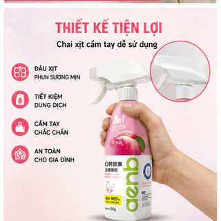 Chai Xịt Bọt Tuyết Vệ Sinh Bồn Cầu Đa Năng Aenb 1 chai 1 vòi 500g - Chai Xịt Thơm Toilet Tẩy Ố Vàng Kháng Khuẩn Nhà Tắm