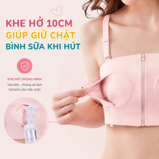 Áo Hút Sữa Rảnh Tay Coniu 100% Cotton Thoáng Mát, Mặc Hút Sữa Cho Mẹ.