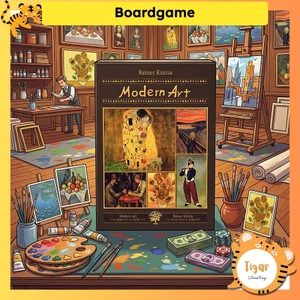 Boardgame Modern Art bản Korean Đấu Giá Tranh
