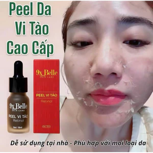 PEEL DA MẶT VI TẢO CAO CẤP - tẩy da chết - giảm mụn mờ nám tàn nhang - peel lột da mặt retinol 10ml