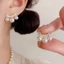 V.I.T Accessories | Bông tai hạt châu đính đá (2 màu)