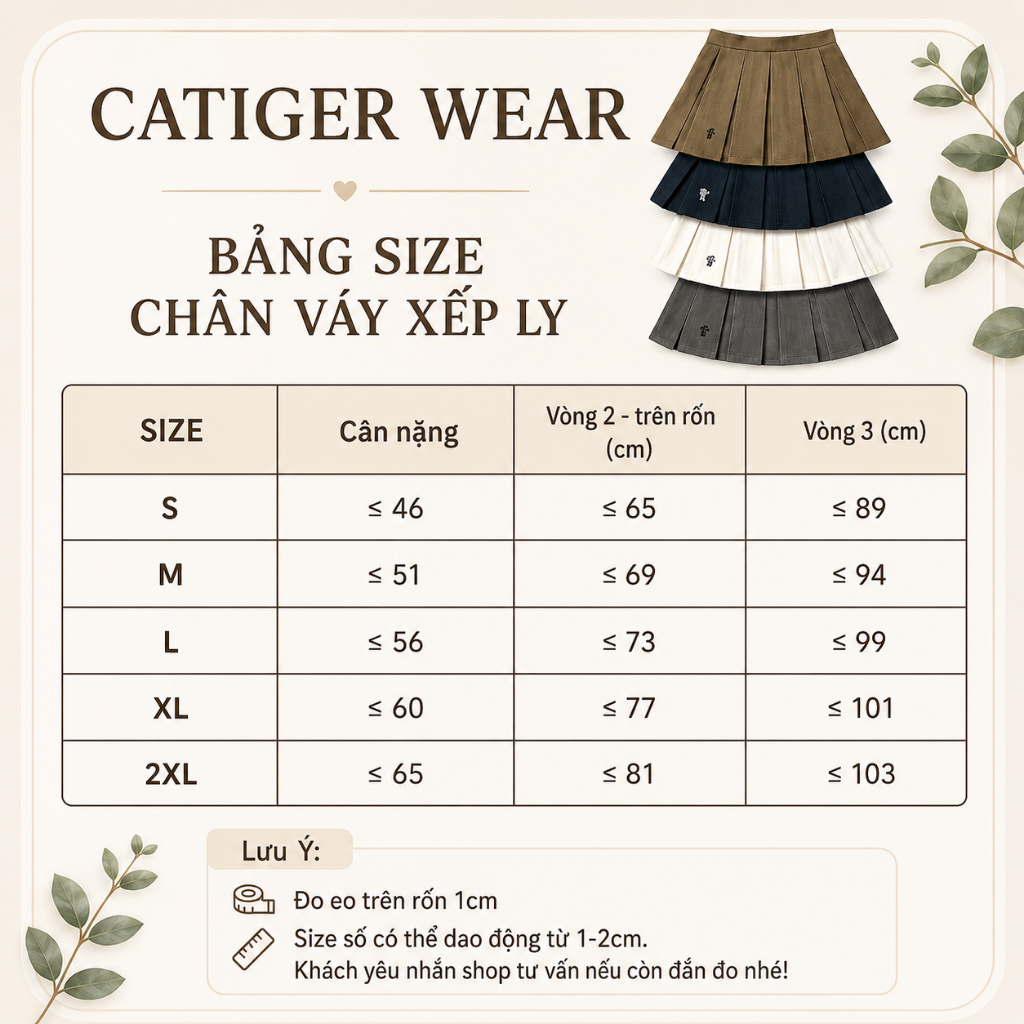 [Deal Mở Bán] Chân Váy Xếp Ly Thêu Ong Cạp Cao Có Quần Bảo Hộ Vải Tuyết Mưa Dáng Chữ A Hàn Quốc Có Bigsize TL888