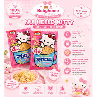Nui Hình Hoa Hello Kitty Nội địa Nhật Bản cho bé ăn dặm từ 9M+120g