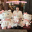 Gấu Bông Hello Kitty Chơi Tennis - Thú Nhồi Bông Mềm Mịn Cao Cấp Quà Tặng Dễ Thương