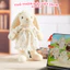 Gấu Bông Thỏ Thơm 35cm Thêu Tên Theo Yêu Cầu - Thú Nhồi Bông Mùi Thơm Dịu Nhẹ Quà Tặng Cao Cấp